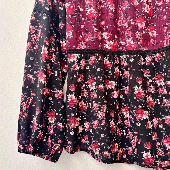 Knox Rose Embroidered Floral Blouse – Size M - Picture 4 of 10